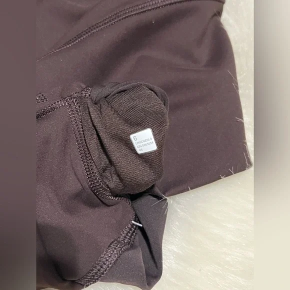 🆕Lululemon🍋Wunder Train High-Rise Tight 25" Color Espresso Sz 6 - Picture 10 of 10